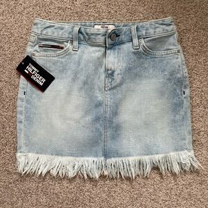 Tommy Hilfiger Light Blue Denim Skirt